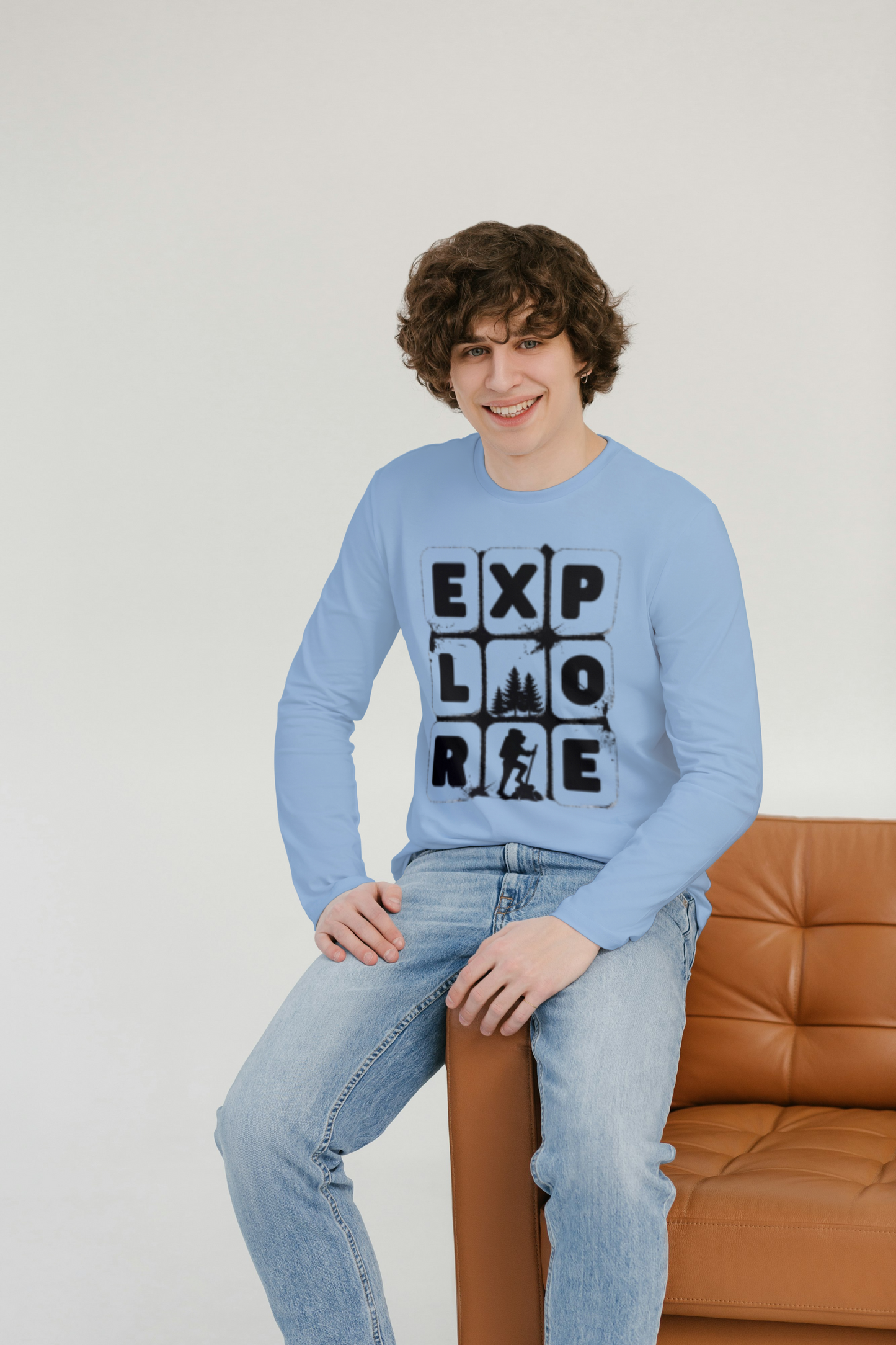 Roam the Unknown - Men’s Long Sleeve Shirt