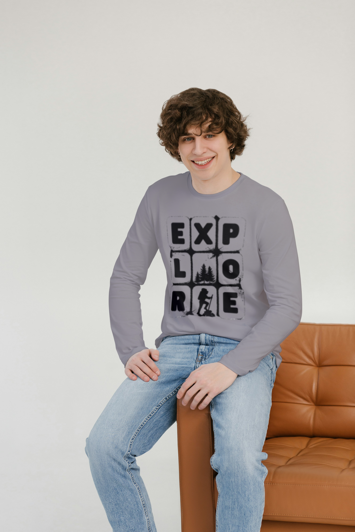 Roam the Unknown - Men’s Long Sleeve Shirt
