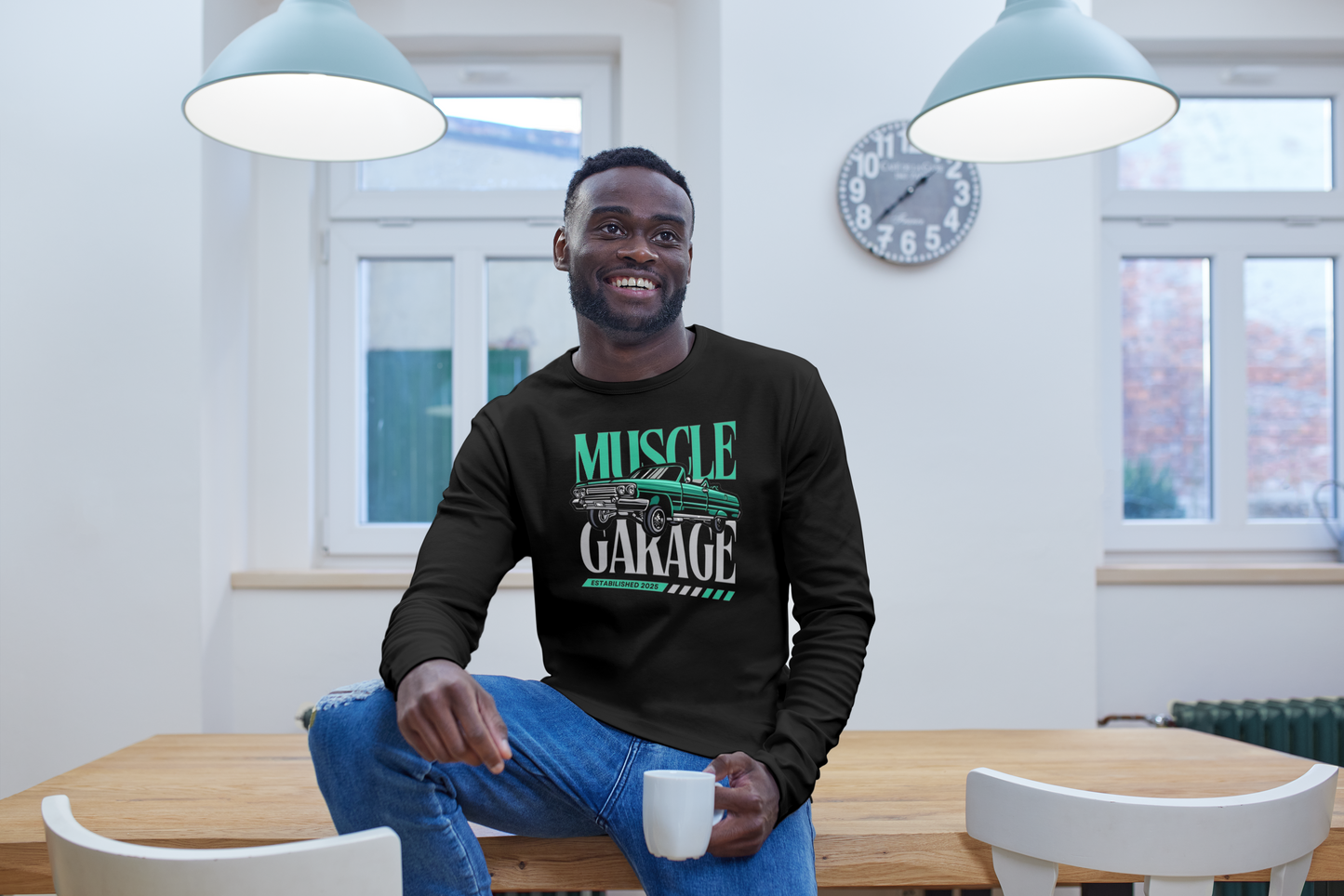 Classic Muscle Vibes - Men’s Long Sleeve Shirt