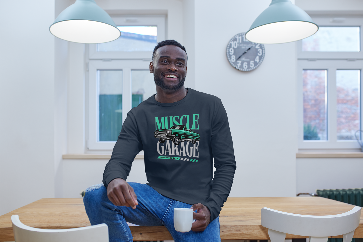 Classic Muscle Vibes - Men’s Long Sleeve Shirt