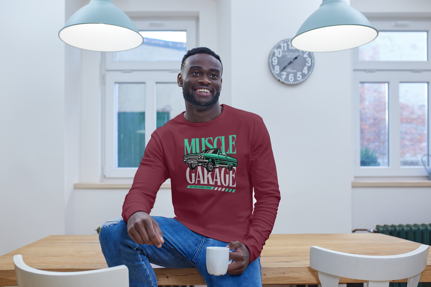 Classic Muscle Vibes - Men’s Long Sleeve Shirt
