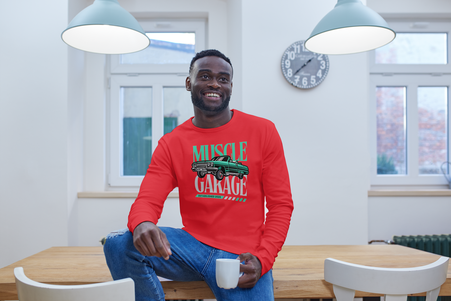 Classic Muscle Vibes - Men’s Long Sleeve Shirt