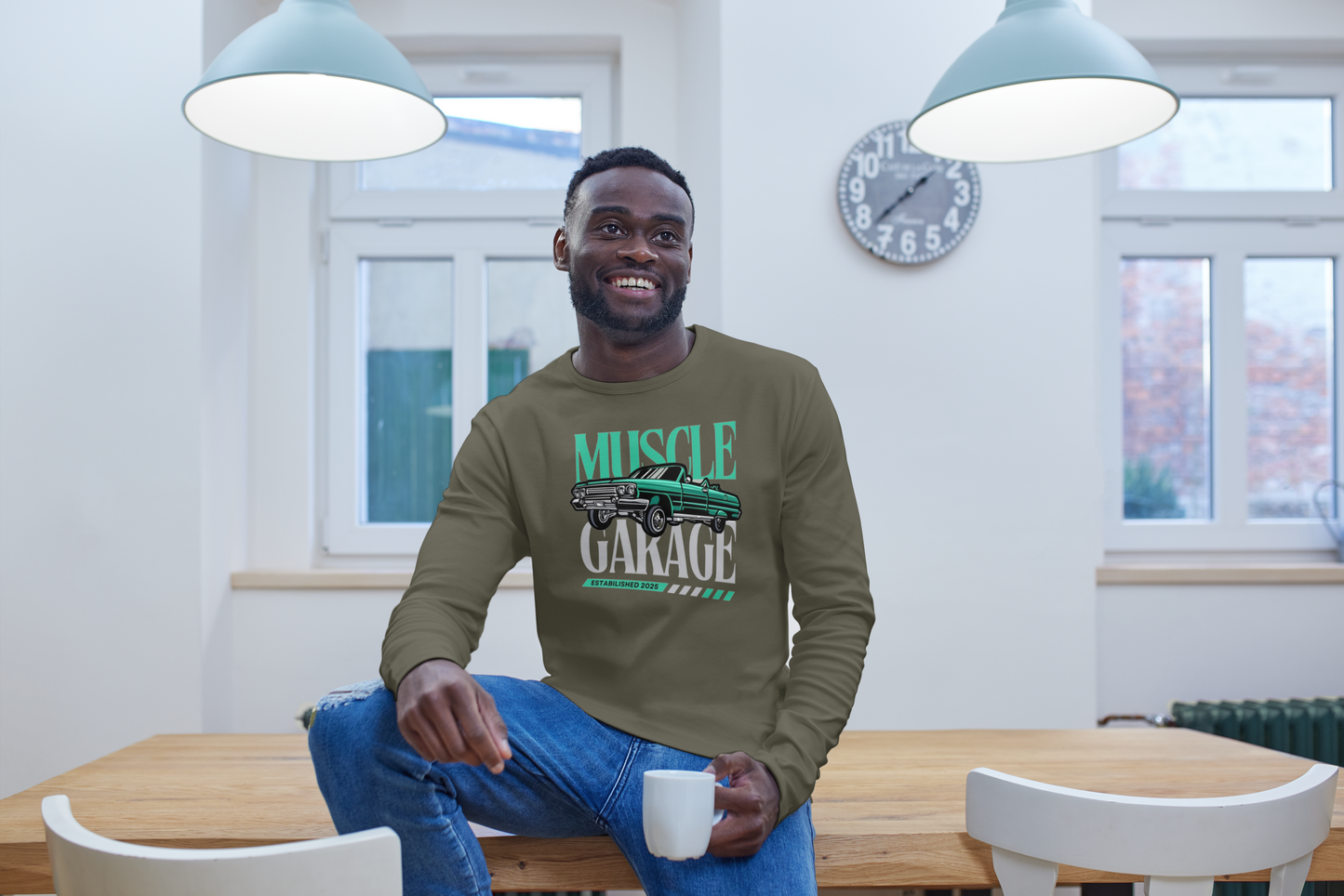 Classic Muscle Vibes - Men’s Long Sleeve Shirt