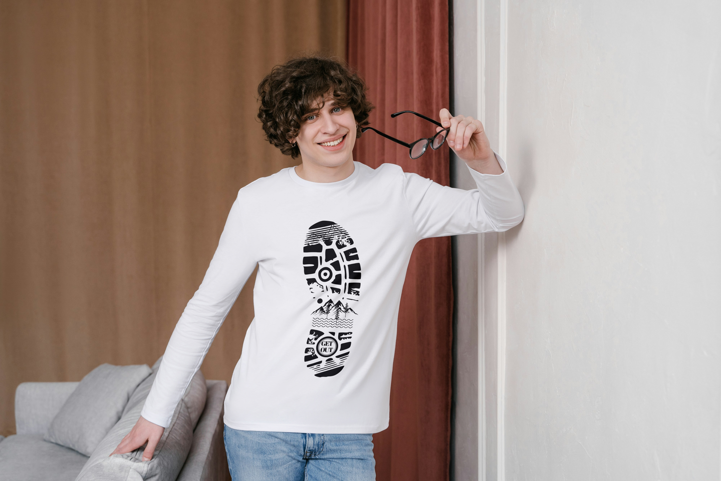 Leave the Trail, Find Yourself - Unisex Long Sleeve Shirt