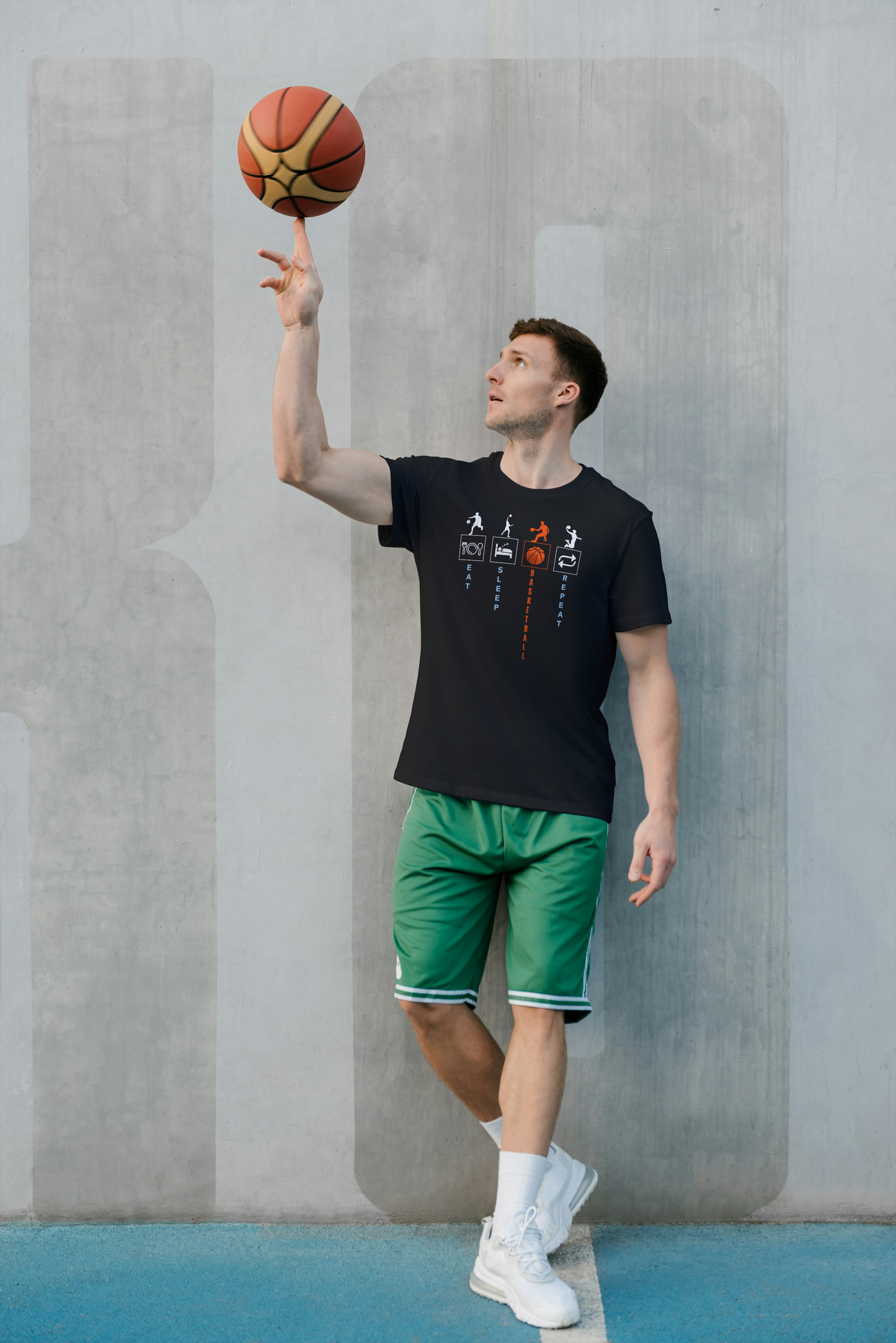 Dribble, Dunk, Dominate - Men's Short Sleeve T-shirt