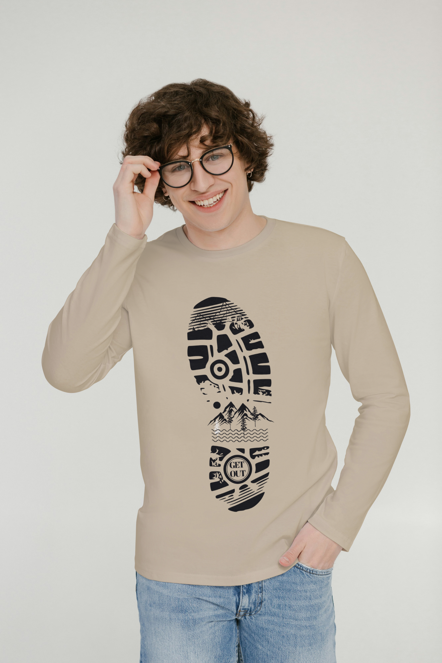Leave the Trail, Find Yourself - Unisex Long Sleeve Shirt