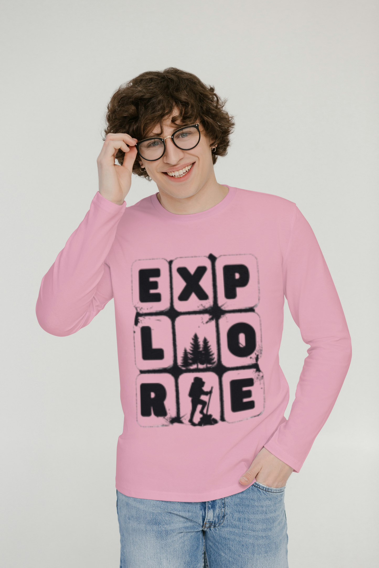 Roam the Unknown - Men’s Long Sleeve Shirt