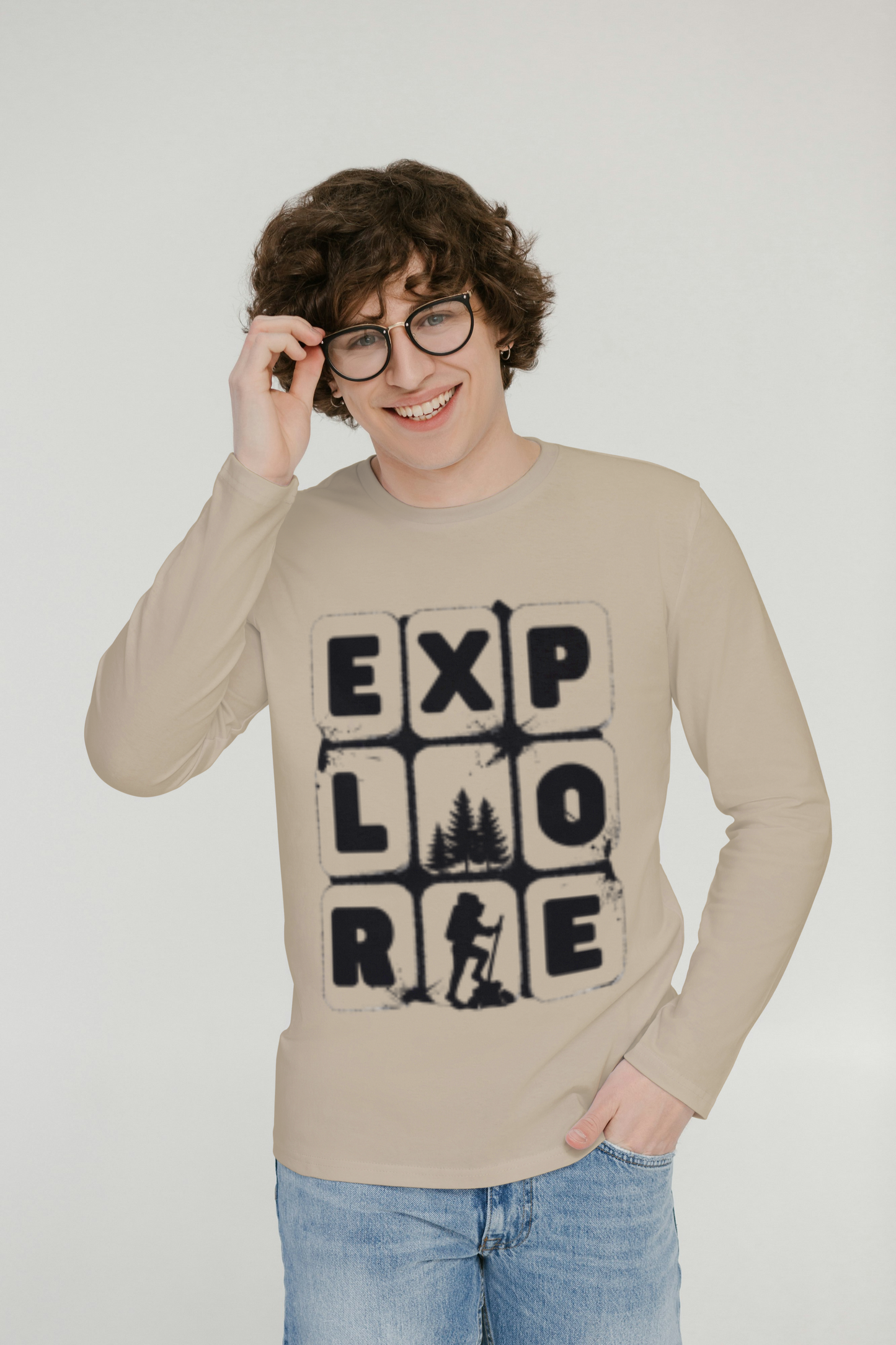 Roam the Unknown - Men’s Long Sleeve Shirt