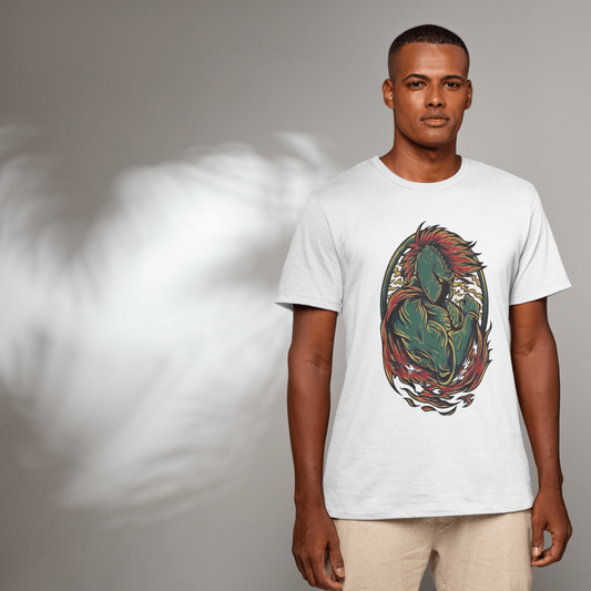 Legend of the Flame Warrior - Men’s Long Sleeve Shirt
