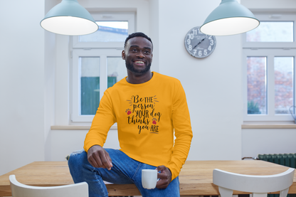 Live Up to Your Dog’s Love - Unisex Long Sleeve Tee